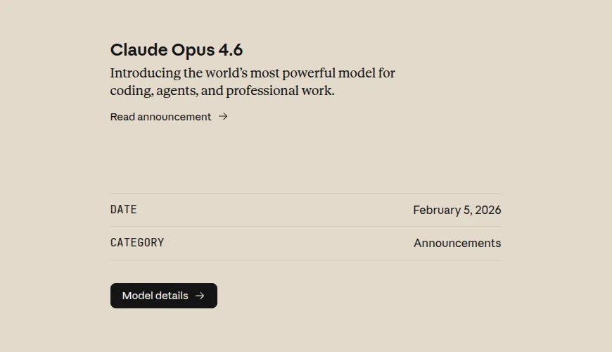 Claude Opus 4.6: Anthropic’s Most Advanced AI Model Yet